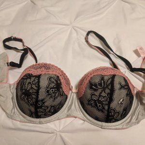 Lacy Balconette Bra 34C